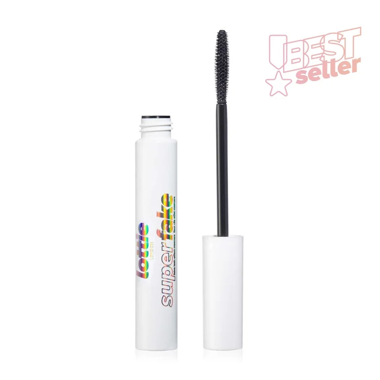 Lottie London Superfake Mascara, 100% Vegan Ultra Lengthening Mascara, 0.3 fl oz | Walmart (US)