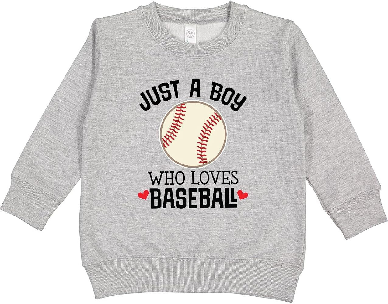 inktastic Baseball Fan Quote Boys Sports Ball Toddler Sweatshirt | Amazon (US)