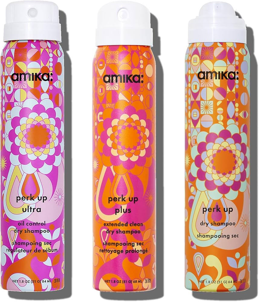 amika perk up pursuit: dry shampoo trial set | Amazon (US)