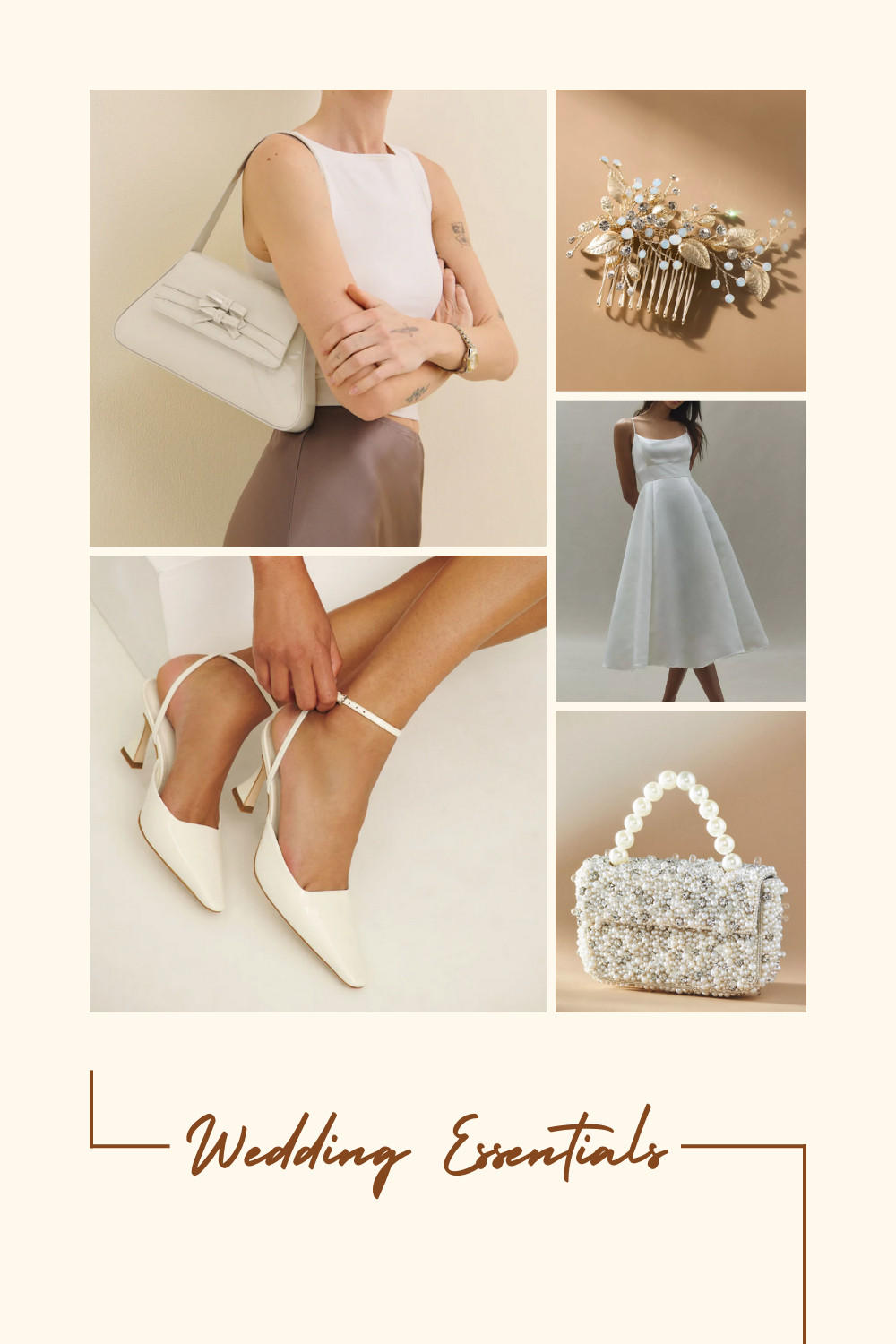 Wedding dress, shoes, purses, hair pins, and more all used for aleas wedding 

 #LTKWedding