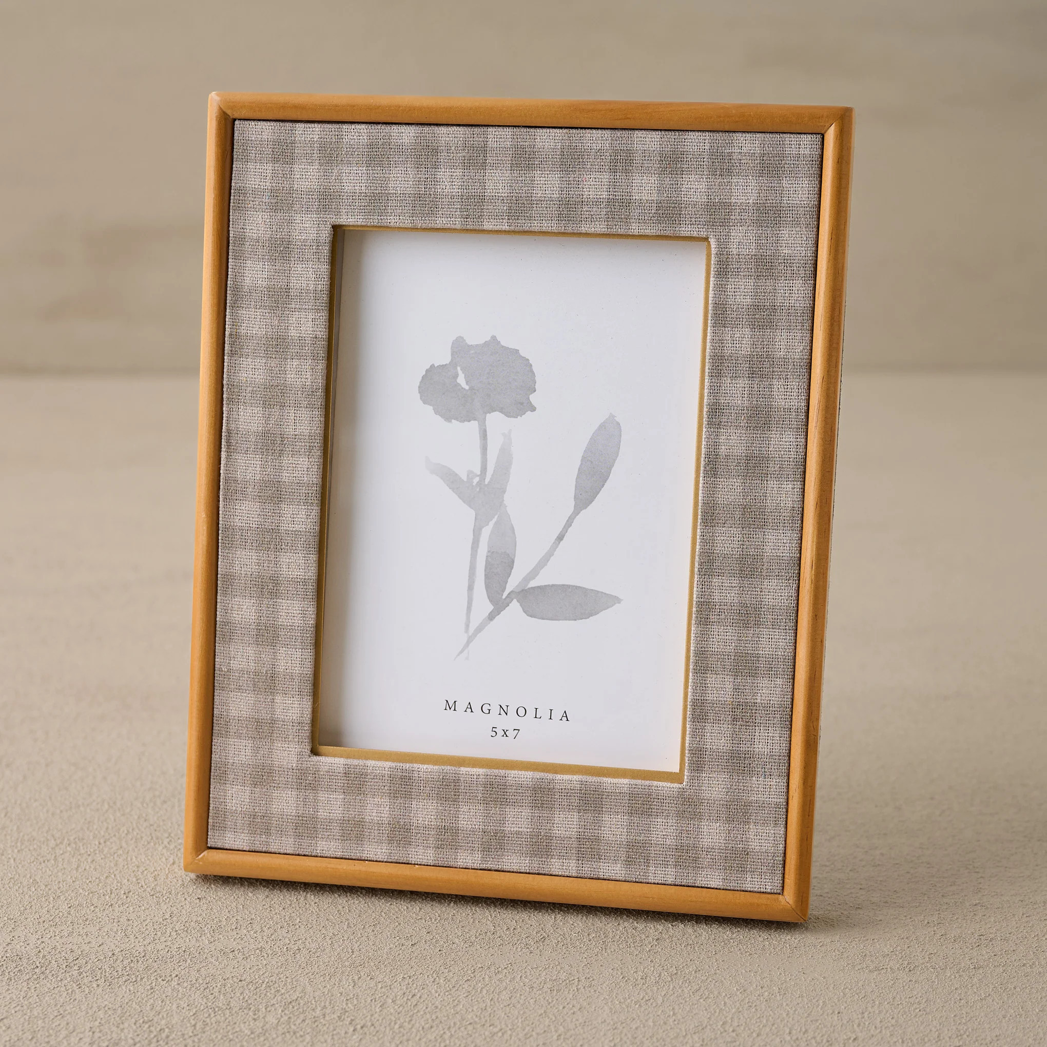 Maeve Gingham Photo Frame | Magnolia