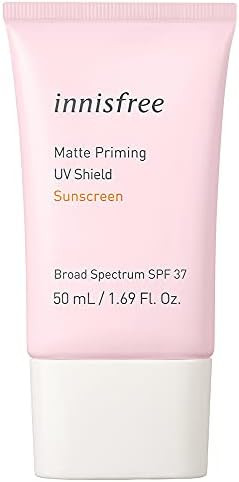 Innisfree Matte Priming UV Shield Sunscreen Broad Spectrum SPF 37, 1.69 Fl Oz | Amazon (US)
