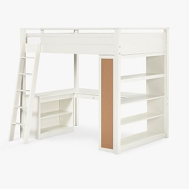 Sleep & Study® Loft Bed | Pottery Barn Kids