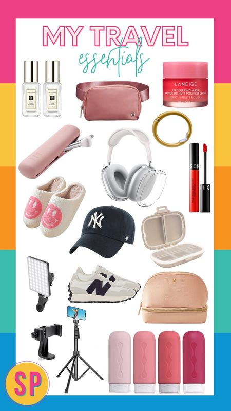 ✈️ Smiles and Pearls must have travel items ✈️ Amazon travel, travel accessories, portable charging bank, smiley slippers, cozy favorites, vacation travel finds, makeup brush holder, Cloud headband, pink headband, spa headband, Dyson travel carrier, pink travel accessories, teacher outfit


#LTKplussize #LTKtravel #LTKSeasonal