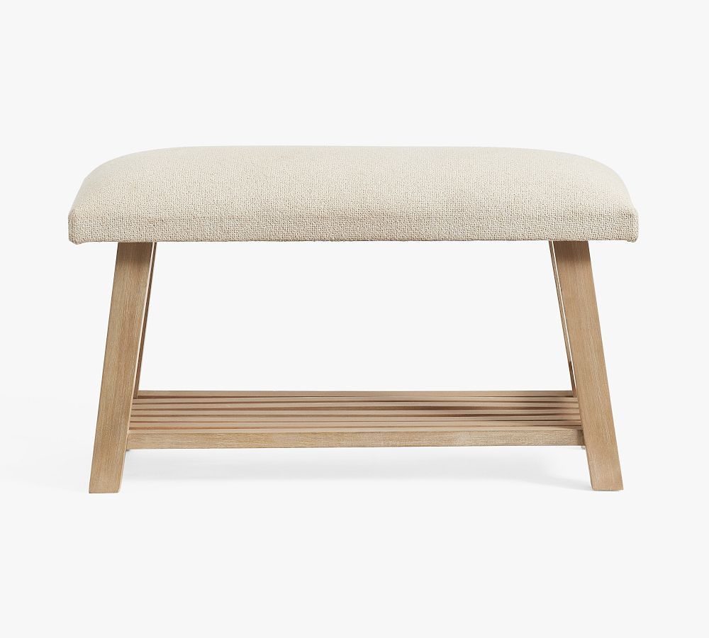 Boucle Entry Bench | Pottery Barn (US)