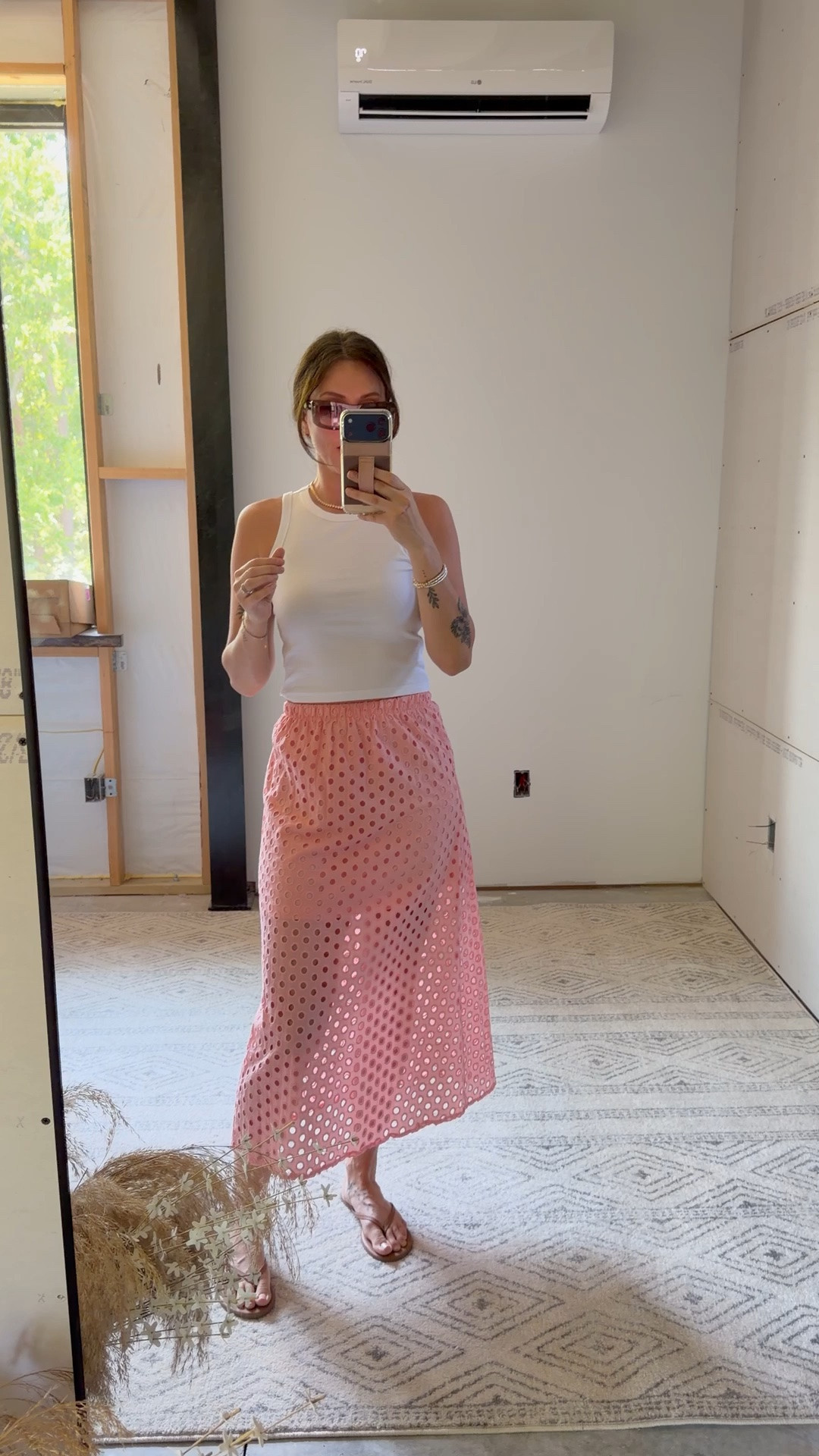 Wearing a small top and medium skirt

#LTKootd #LTKSaleAlert