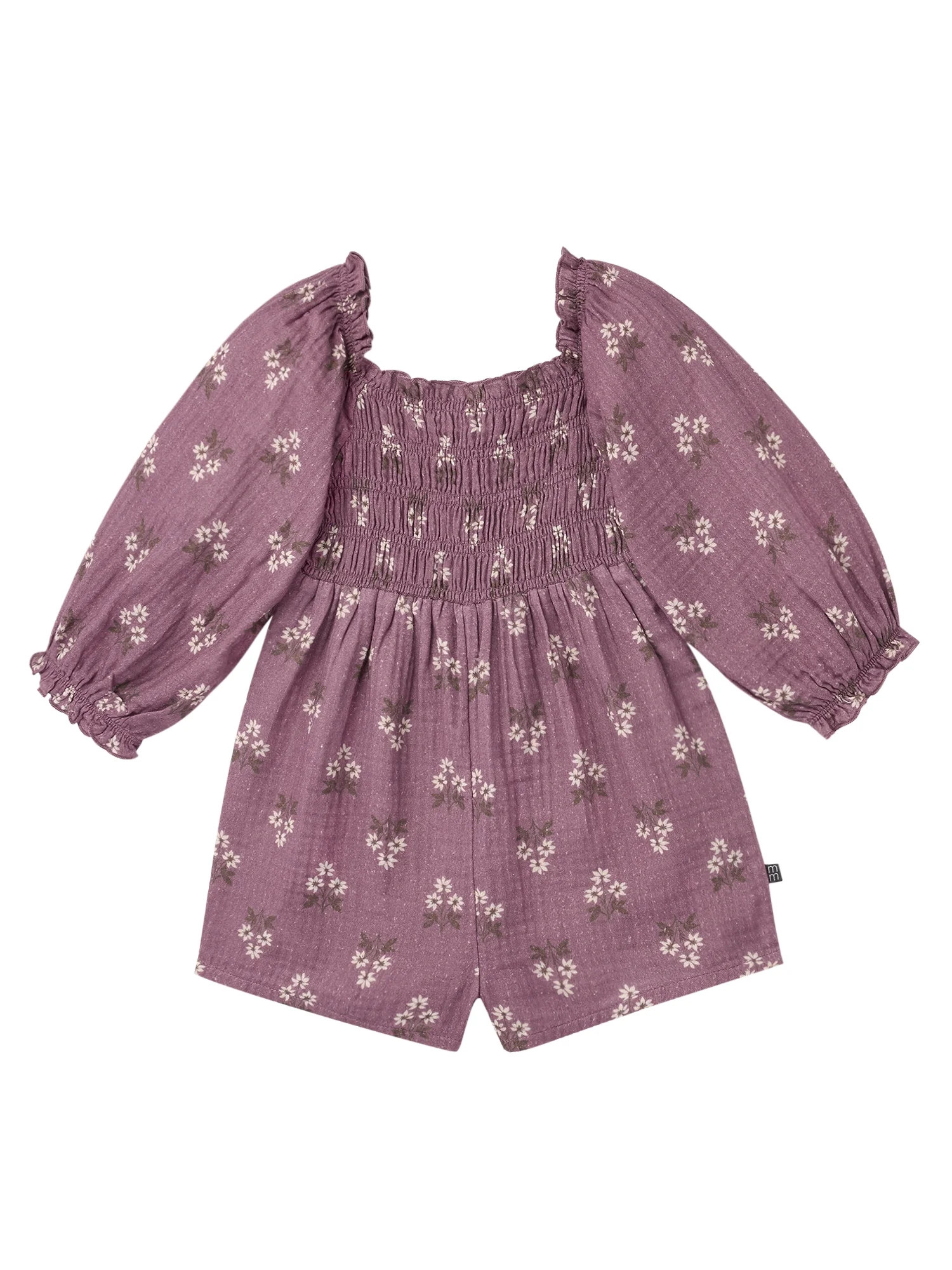 Modern Moments by Gerber Toddler Girl Smocked Romper, Sizes 12 Months - 5T | Walmart (US)