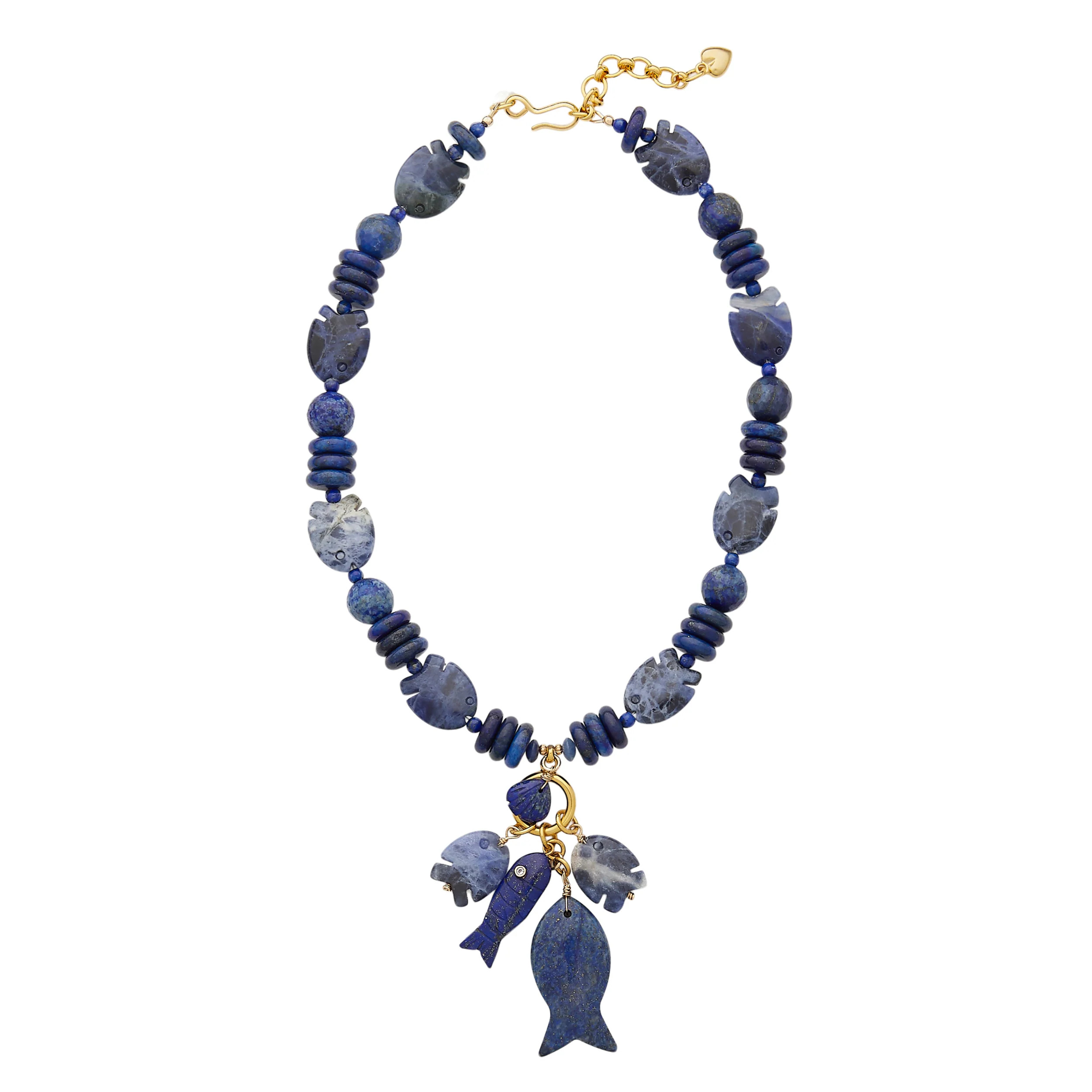 Navy Necklace | Brinker & Eliza