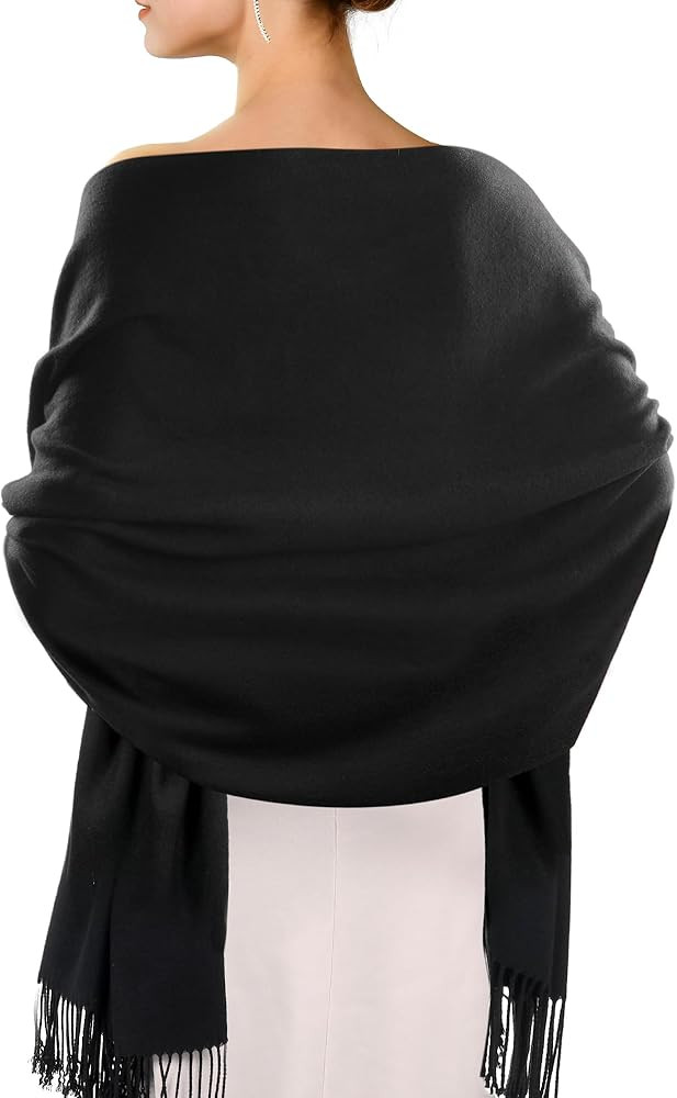 FURTALK Women's Scarf Pashmina Shawls and Wraps for Evening Dress Wedding Bride Bridesmaid Gifts ... | Amazon (US)