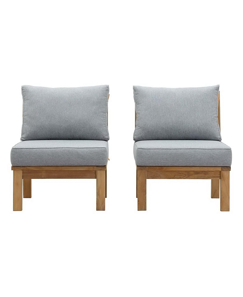 Modway Marina Outdoor Patio Teak, Set of 2 | Bloomingdale's (US)