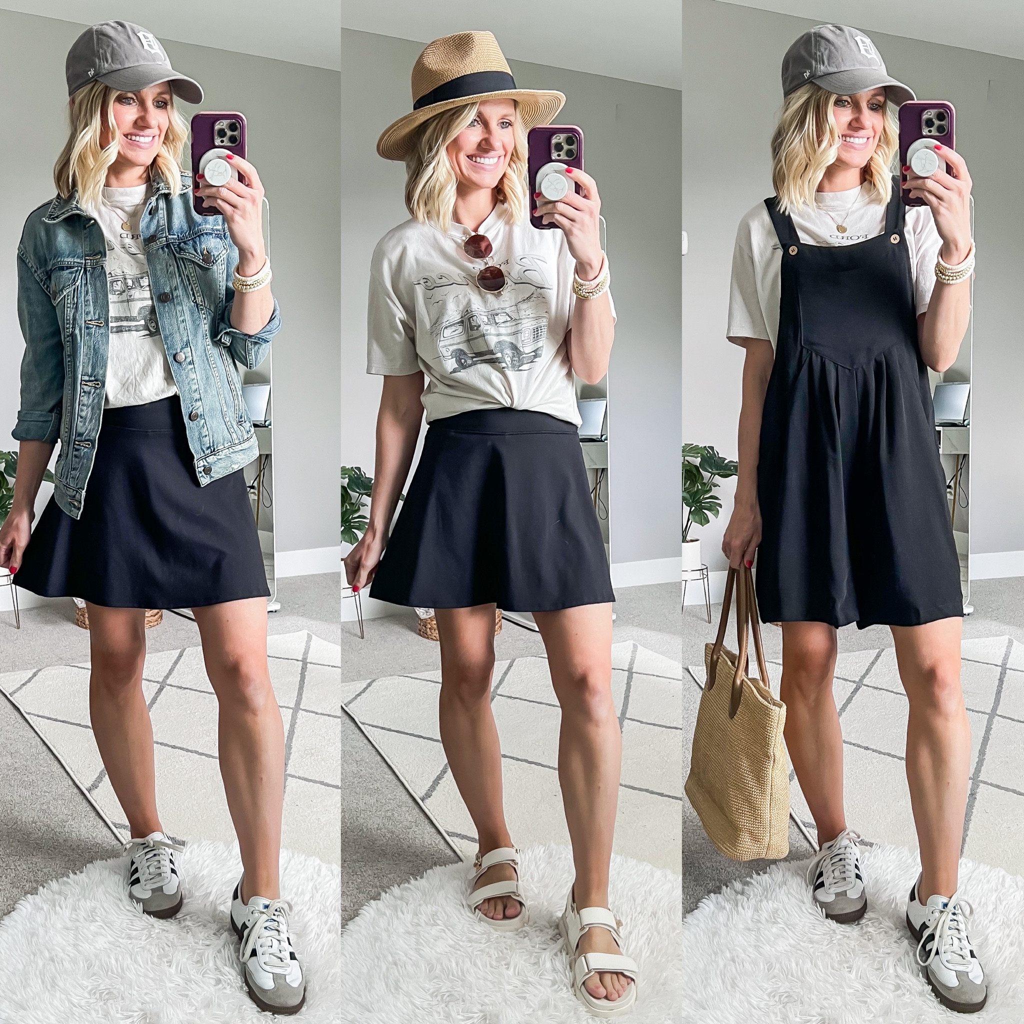 Summer mom capsule wardrobe outfits. For more information about these outfits check out the post at thriftywifehappylife.com

#LTKSeasonal #LTKStyleTip #LTKOver40
