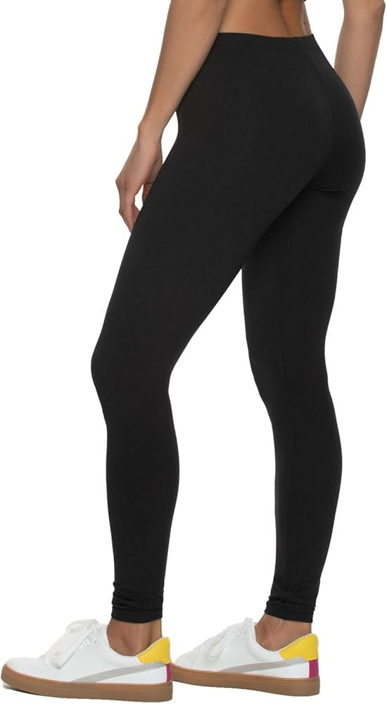 Felina Velvety Super Soft Lightweight Leggings 2 Pack - Yoga Pants, Workout Clothes | Amazon (US)