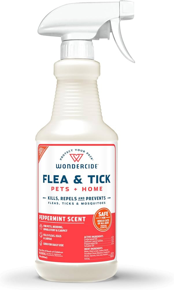 Wondercide - Flea, Tick & Mosquito Spray for Dogs, Cats, and Home - Control, Prevention, Treatmen... | Amazon (US)