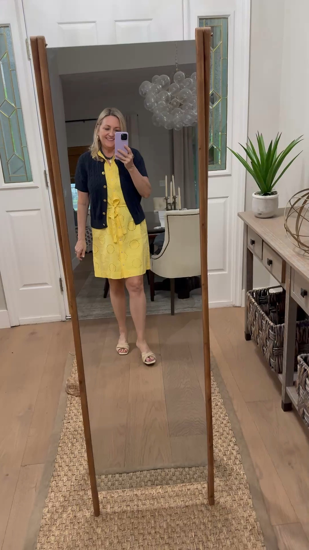 Yellow eyelet dress, summer outfit Sandals

#LTKdayinmylife #LTKootd #LTKSeasonal