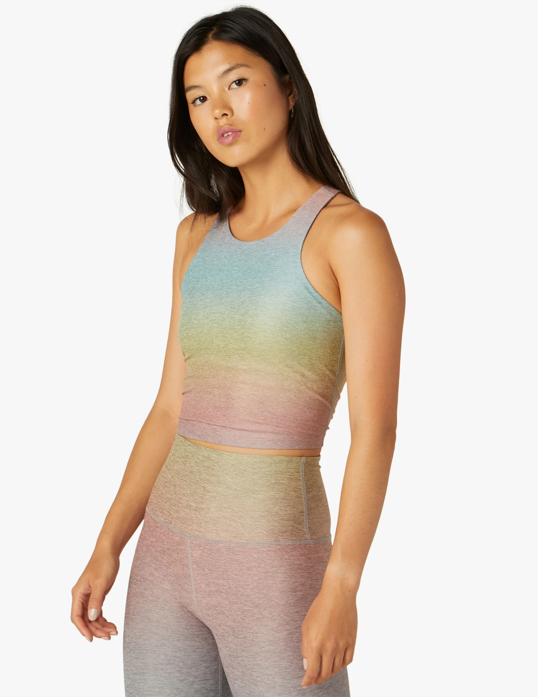 Prismatic SoftMark Focus Cropped Tank | Beyond Yoga | Beyond Yoga