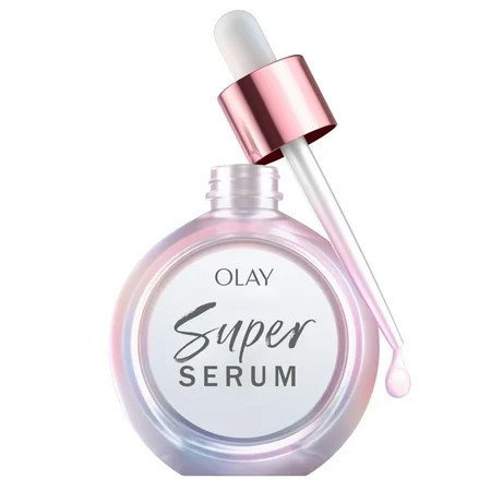Olay Super Serum 5-in-1 Skin Enhancing Face Serum 1.0 oz For Brightening Dull or Dry Skin | Walmart (US)