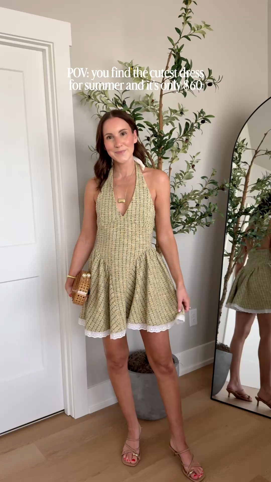 Okay Zara🤩 

The cutest dress and it’s only $60! Wearing a size small

 Zara finds, outfit inspo, new from Zara, summer style 