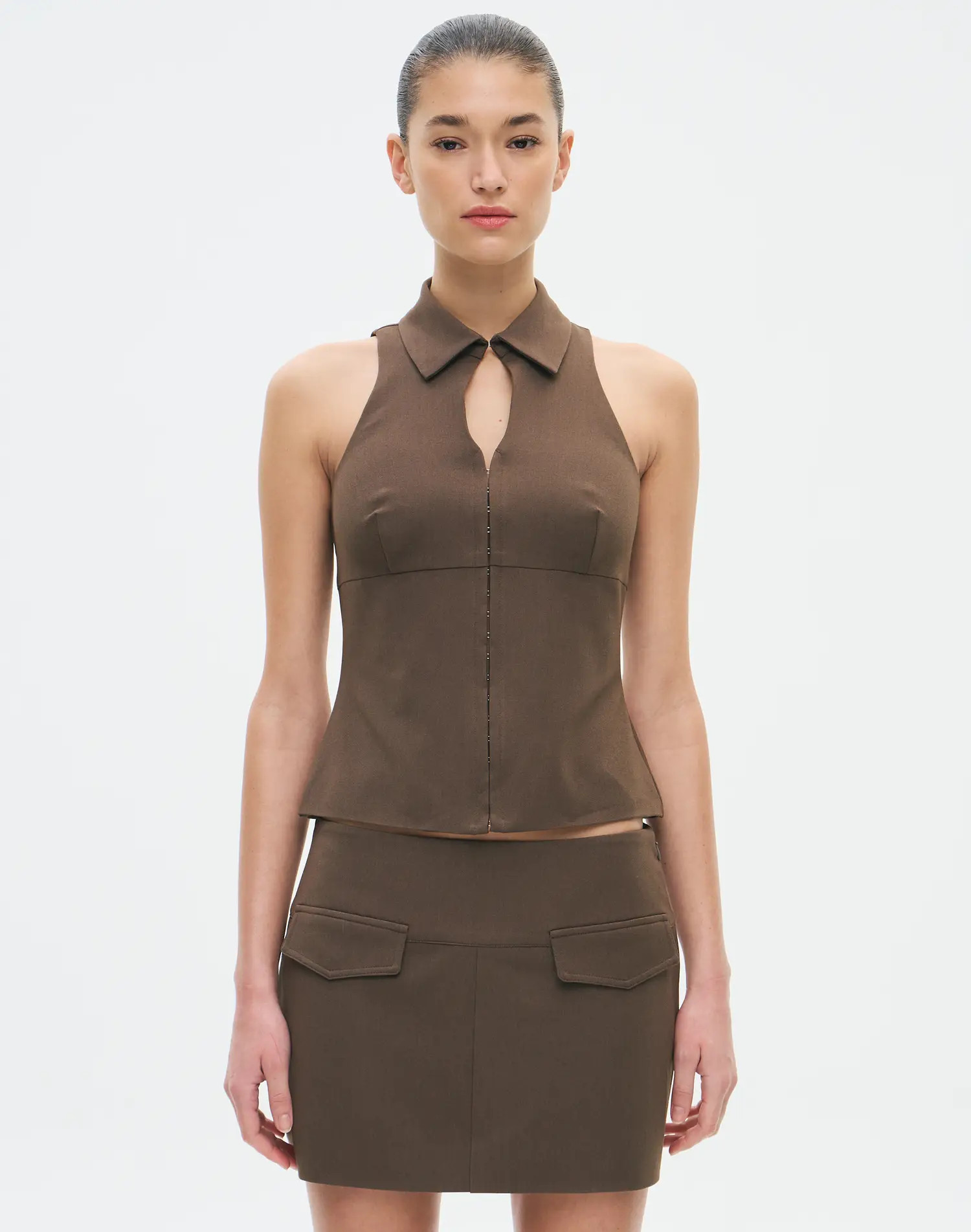 Keyhole Detail Top | Glassons (Australia)