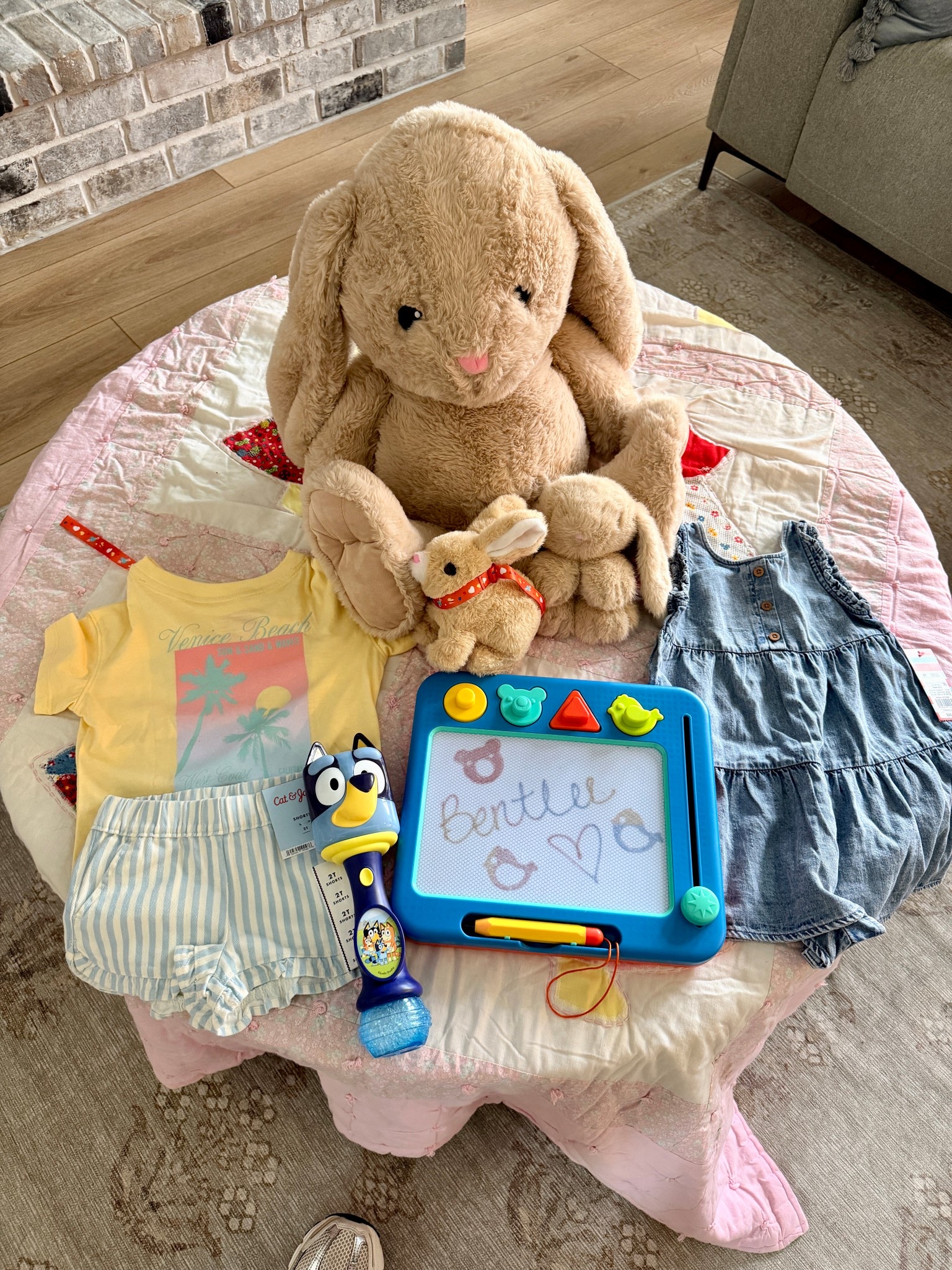 Linked most of Bentlee’s Easter gifts here! She’s obsessed with the blue bubble wand and the magnedoodle! 

#LTKBaby #LTKKids