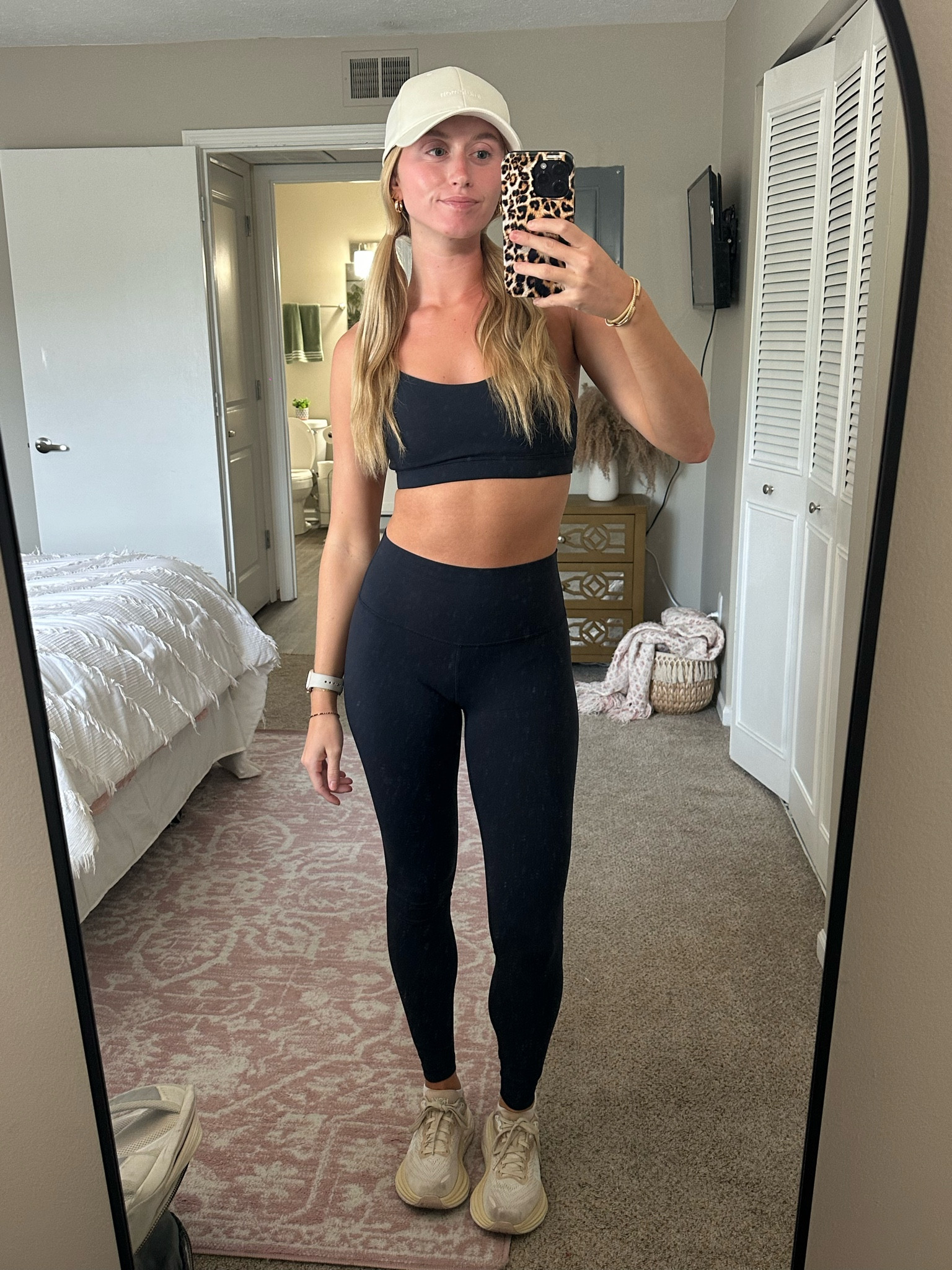 Workout fit of the day 💪🏼 Wearing size small in color True Navy!

#LTKActive #LTKSeasonal #LTKStyleTip