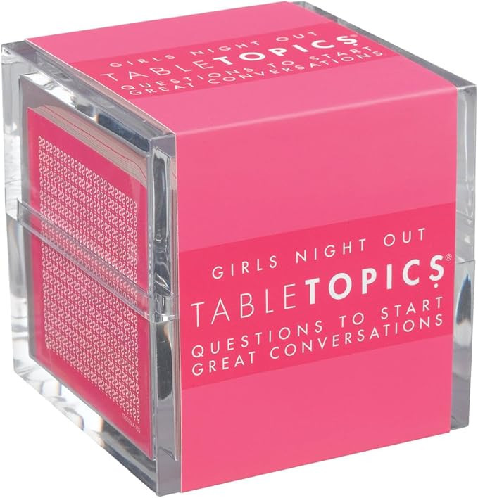 TableTopics Girls Night Out Question Card Game - 135 Spicy Conversation Starter Cards, Girls Nigh... | Amazon (US)