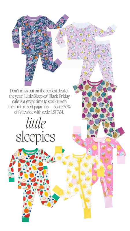 Don't miss out on the coziest deal of the year! Little Sleepies' Black Friday sale is a great time to stock up on their ultra-soft pajamas—score 30% off sitewide with code LSFAM. 

#LTKSeasonal #LTKCyberWeek #LTKHoliday