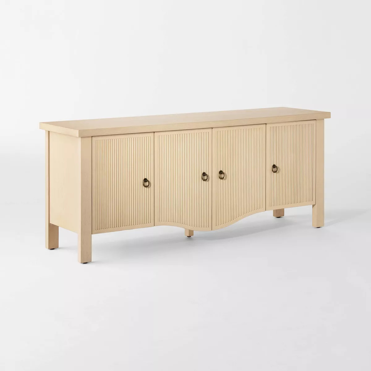 Elder Media Stand Natural - Threshold™ designed with Studio McGee | Target