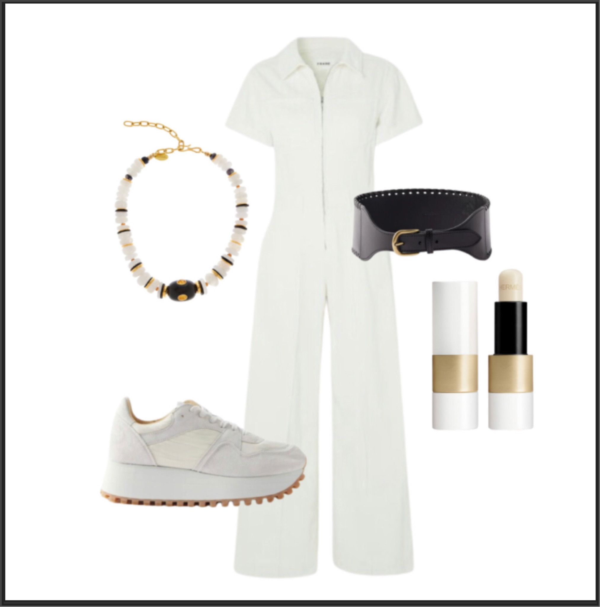 Another great monochromatic versatile look for travel. Adding a wide belt to a jumpsuit or maxi dress will help elevate your look. Even if you are curvier a belt works to elongate your torso and shrink your waist. 

#LTKFind #LTKstyletip #LTKsalealert