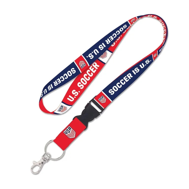 United States Men's National Soccer Team 1" Reversible Lanyard with Buckle | Walmart (US)