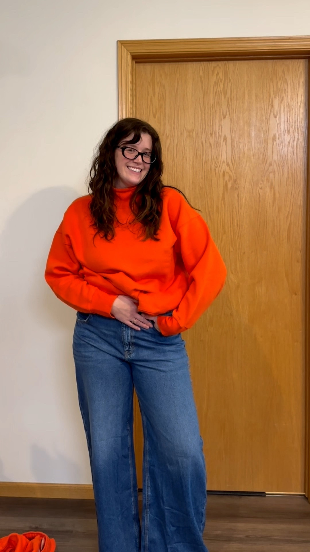 @American Eagle Outfitters  has always been my go-to for jeans, we go way back to my high school years 😅 i’m absolutely loving this style for postpartum! #AECommunity #americaneagle #AEjeans #americaneaglejeans #postpartumbody 

#LTKMidsize #LTKgrwm #LTKootd
