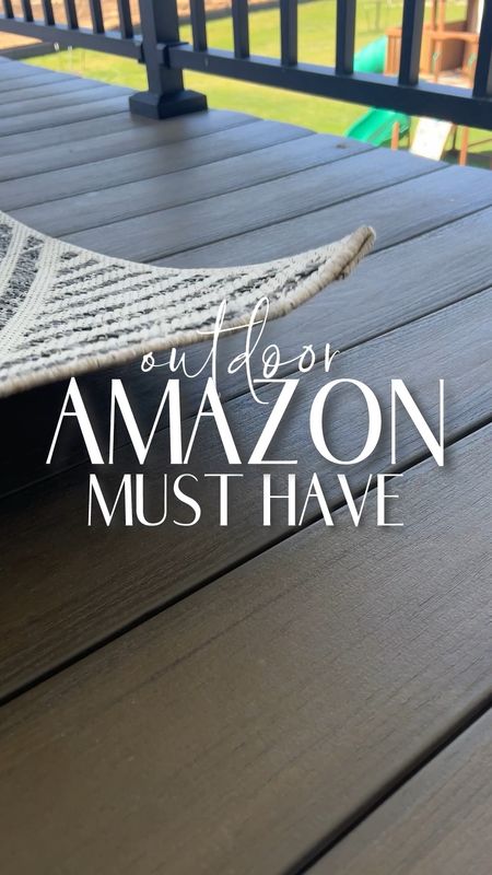 Our deck gets hit with some crazy wind… and keeping our outdoor rug in place is a challenge. These Amazon rug grippers are PERFECT. They're washable, reusable, and keep our outdoor rugs in place all season long.

#LTKhome #LTKfindsunder50 #LTKVideo