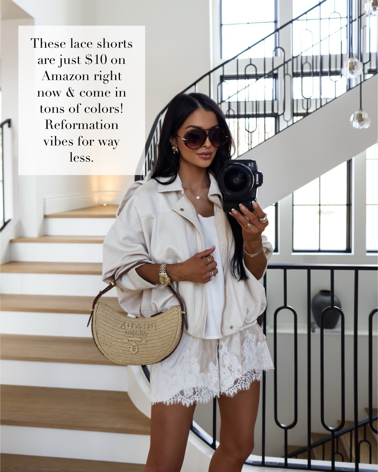 These lace shorts from Amazon are just $10 right now and come in so many colors! Giving major Reformation vibes for way less and such a cute, easy piece to style for spring and summer.

Amazon lace shorts - wearing a small

miamiamine Amazon fashion finds lace shorts Reformation inspired affordable spring outfits summer outfit ideas chic everyday style budget friendly fashion trending pieces

#LTKSaleAlert #LTKootd #LTKPetite