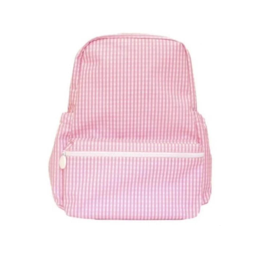 TRVL Design Backpacker - Pink Gingham | JoJo Mommy