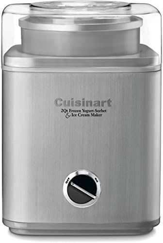 Amazon.com: Ice Cream Maker by Cuisinart, Ice Cream and Frozen Yogurt Machine, 2-Qt. Double-Insul... | Amazon (US)