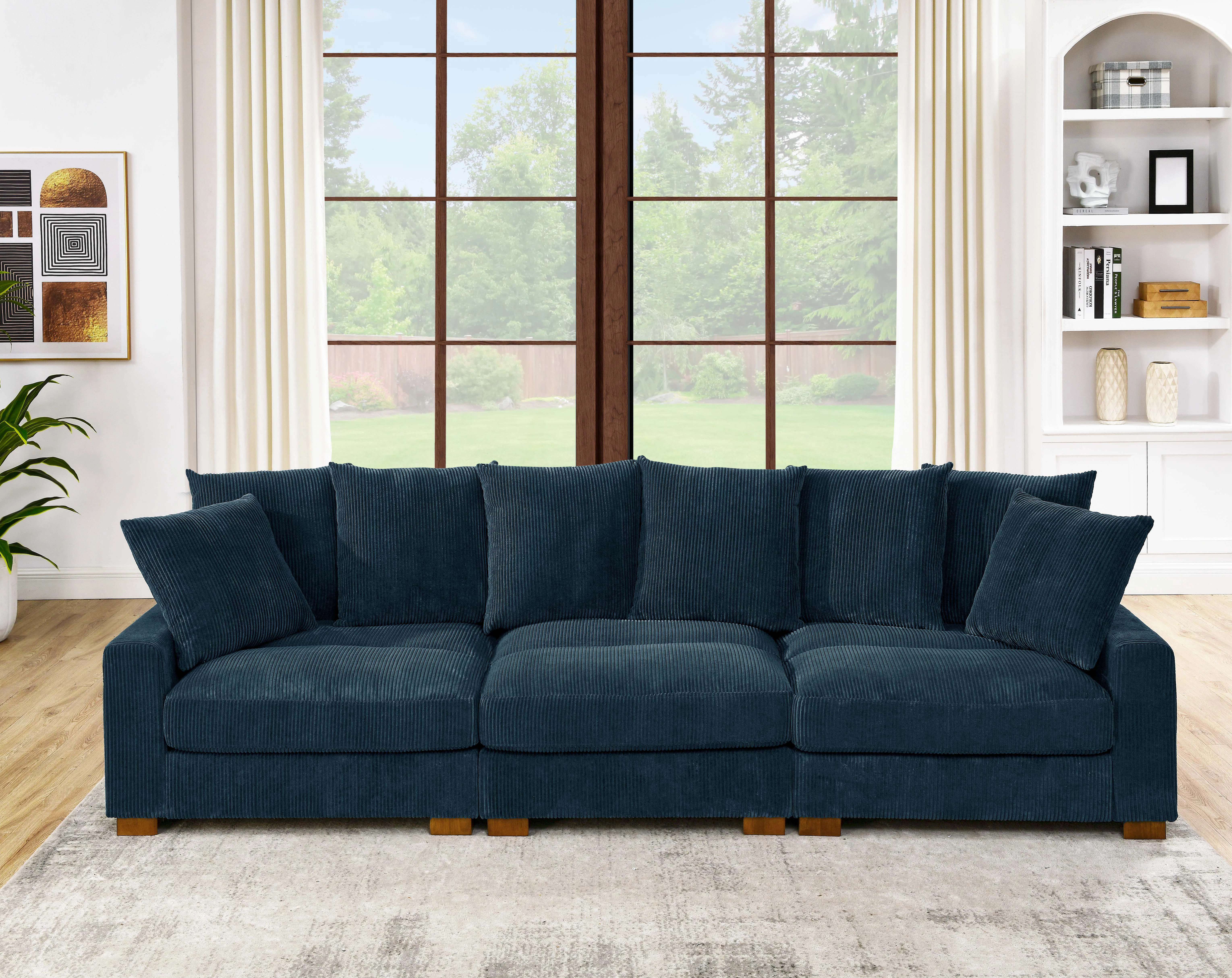 Yamal 122'' Corduroy Sofa | Wayfair North America