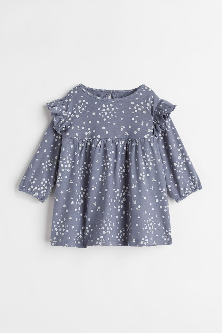 Patterned Ruffled Dress | H&M (US + CA)