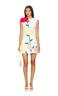 ELLIATT Buttercup Mini Dress in Ivory from Revolve.com | Revolve Clothing (Global)