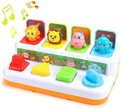 YMDLY Toys Animal Park Interactive Pop Up Music Toy,Up- Early Education Activity Center Toy, Ages 12 | Amazon (US)