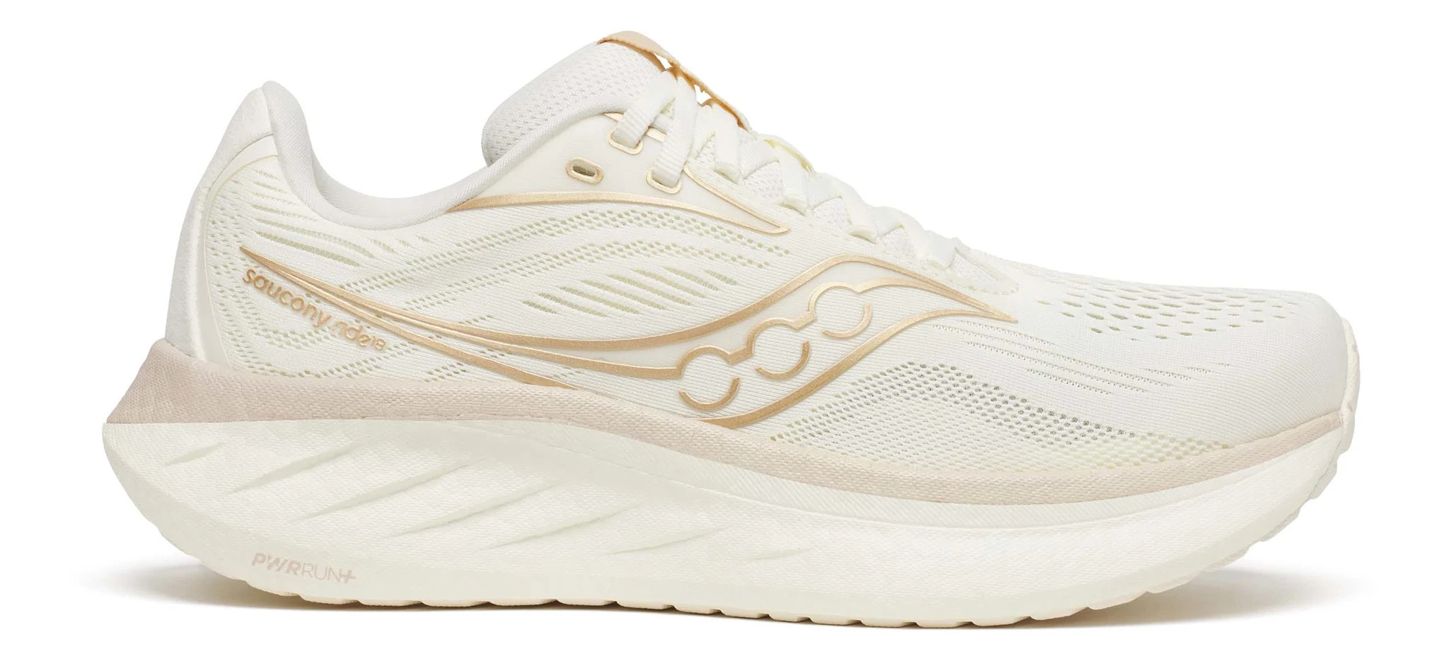 Women's Saucony Ride 18 - Vanilla, Size: 8, Wide | Footwear - Road Runner Sports | Road Runner Sports