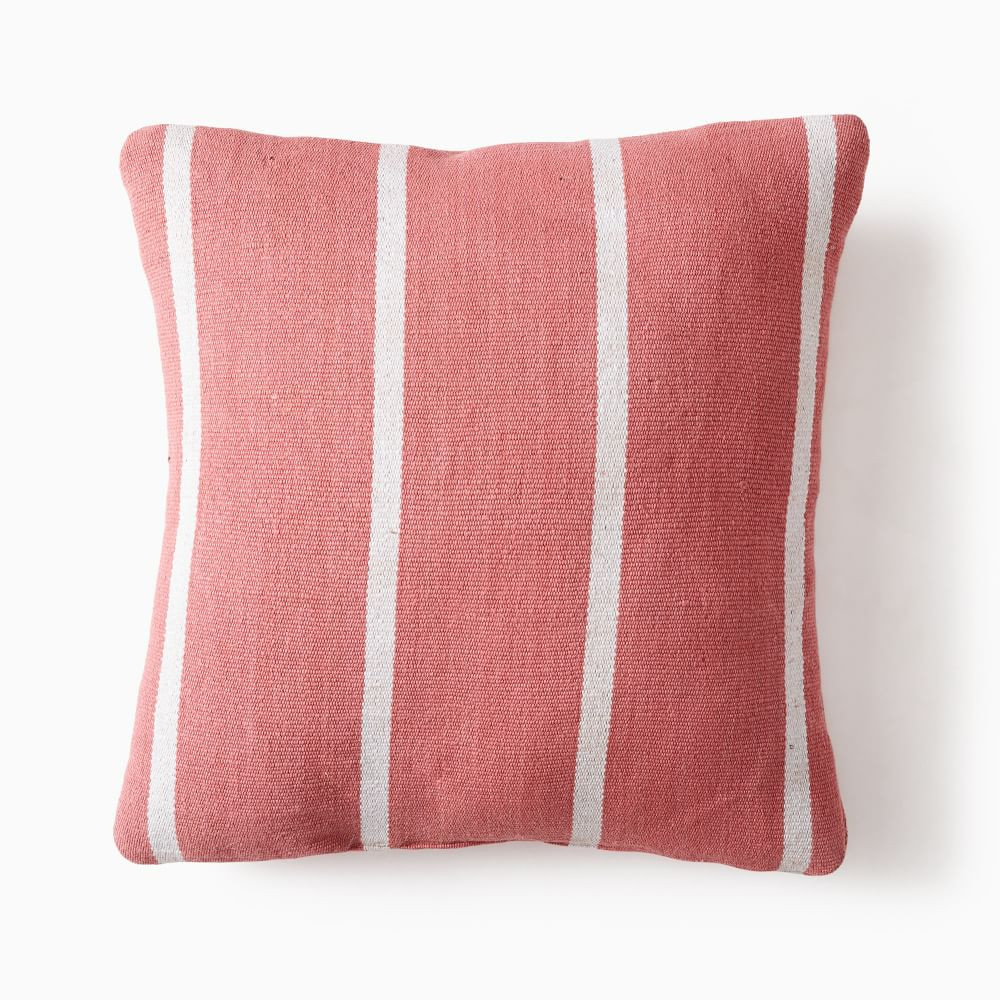 Simple Stripe Indoor/Outdoor Pillow | West Elm (US)