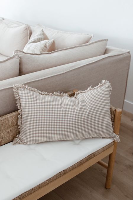 Gingham pillow
Target find
Studio McGee
Spring home decor 

#LTKunder50 #LTKFind #LTKhome