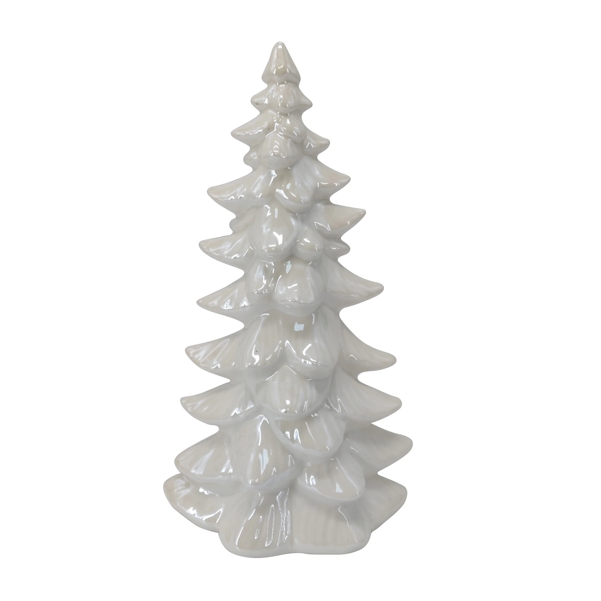 Holiday Time 9in White Ceramic  Tree Decor, Holiday Time 9in White Tree Decor - Walmart.ca | Walmart (CA)