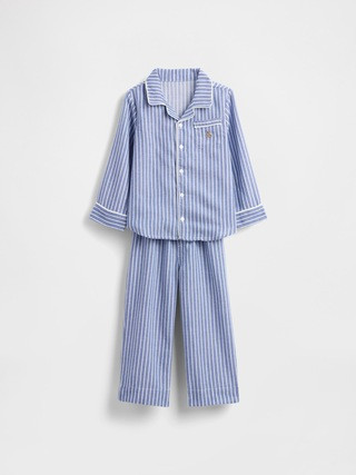 Baby & Toddler Recycled Flannel PJ Set | Gap (CA)