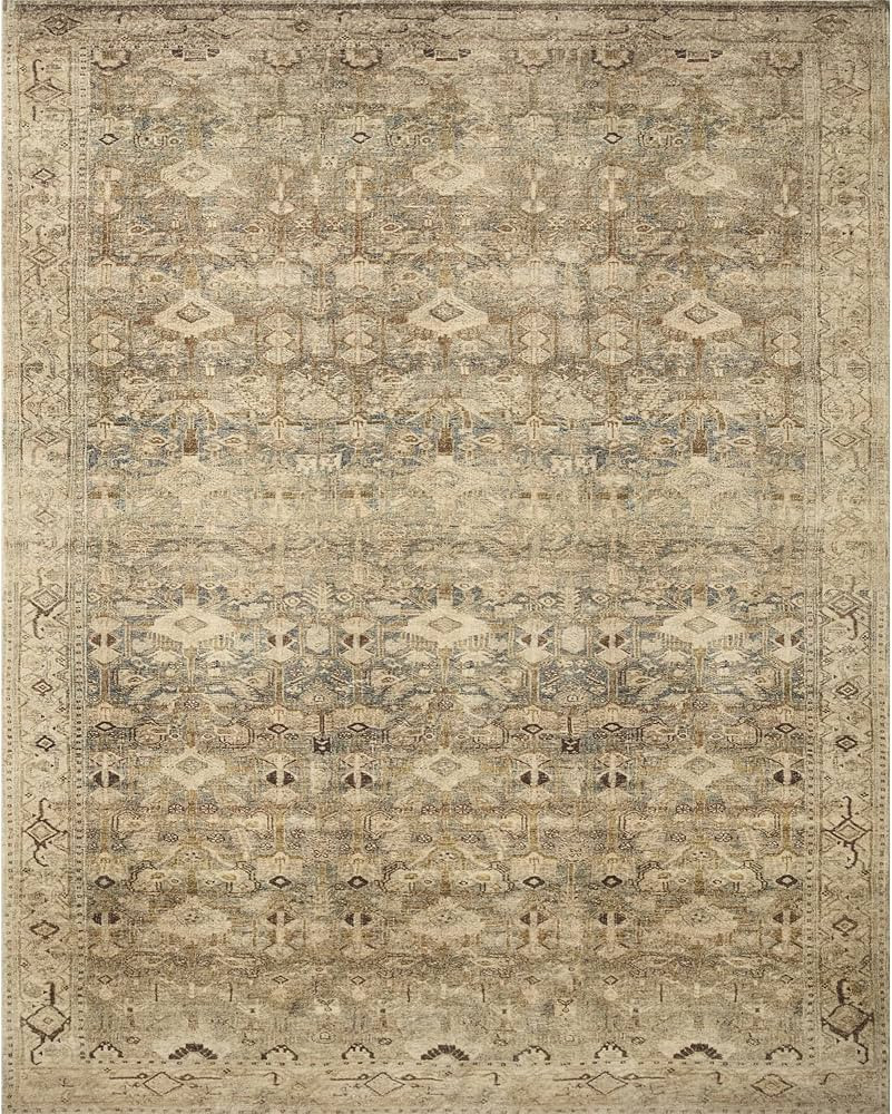Loloi II Margot Collection MAT-04 Antique / Sage 3'-6" x 5'-6", .38" Thick, Accent Rug, feat.Clou... | Amazon (US)