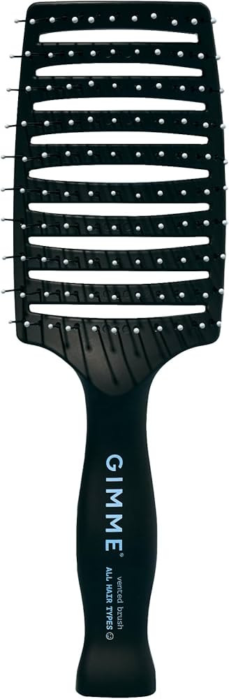Gimme Beauty - Vented Hair Brush - Damage-Free Detangling Hair Brush with Ergonomic Handle, Hair ... | Amazon (US)