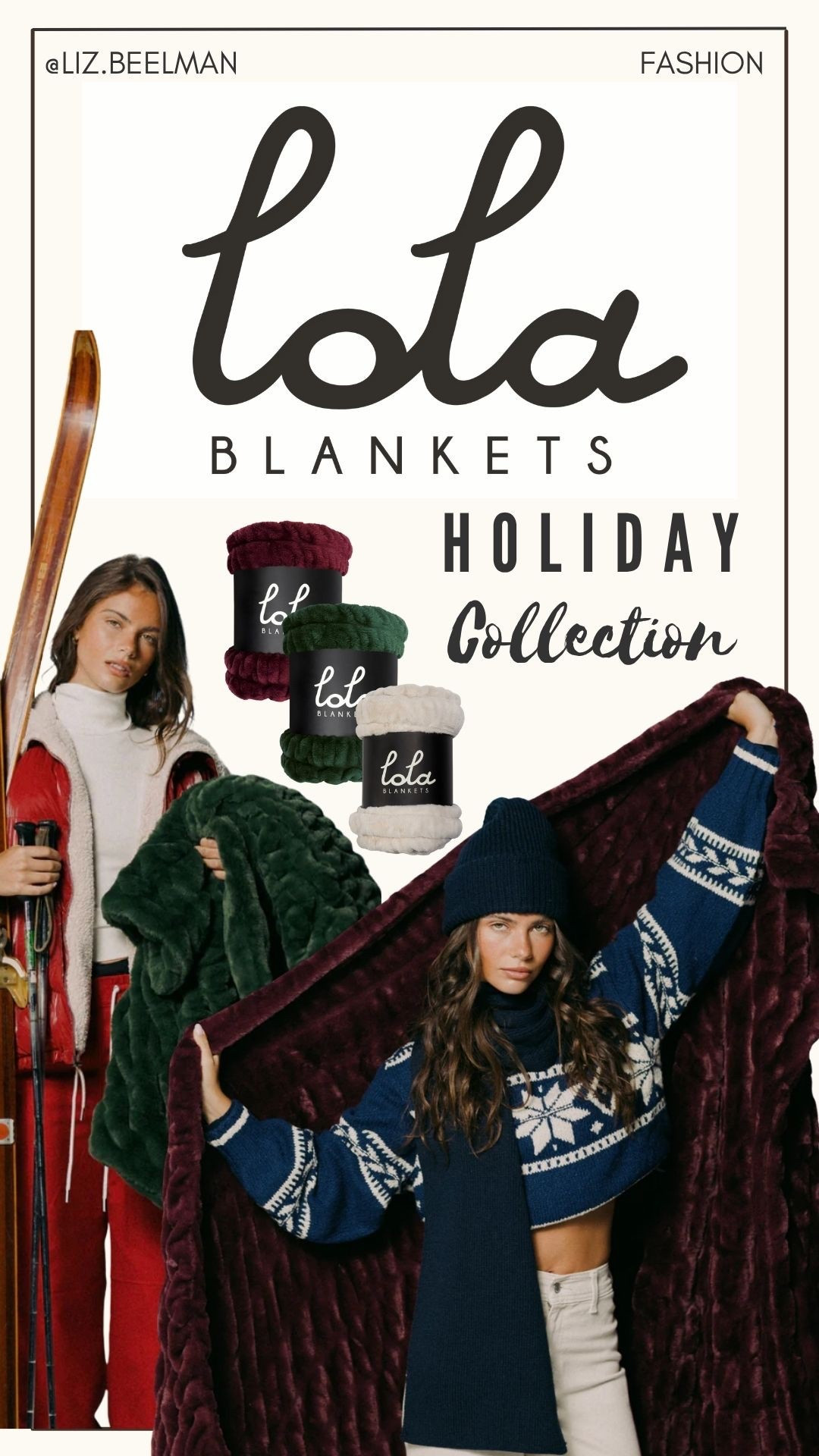 LOLA BLANKETS: Holiday Collectionn
