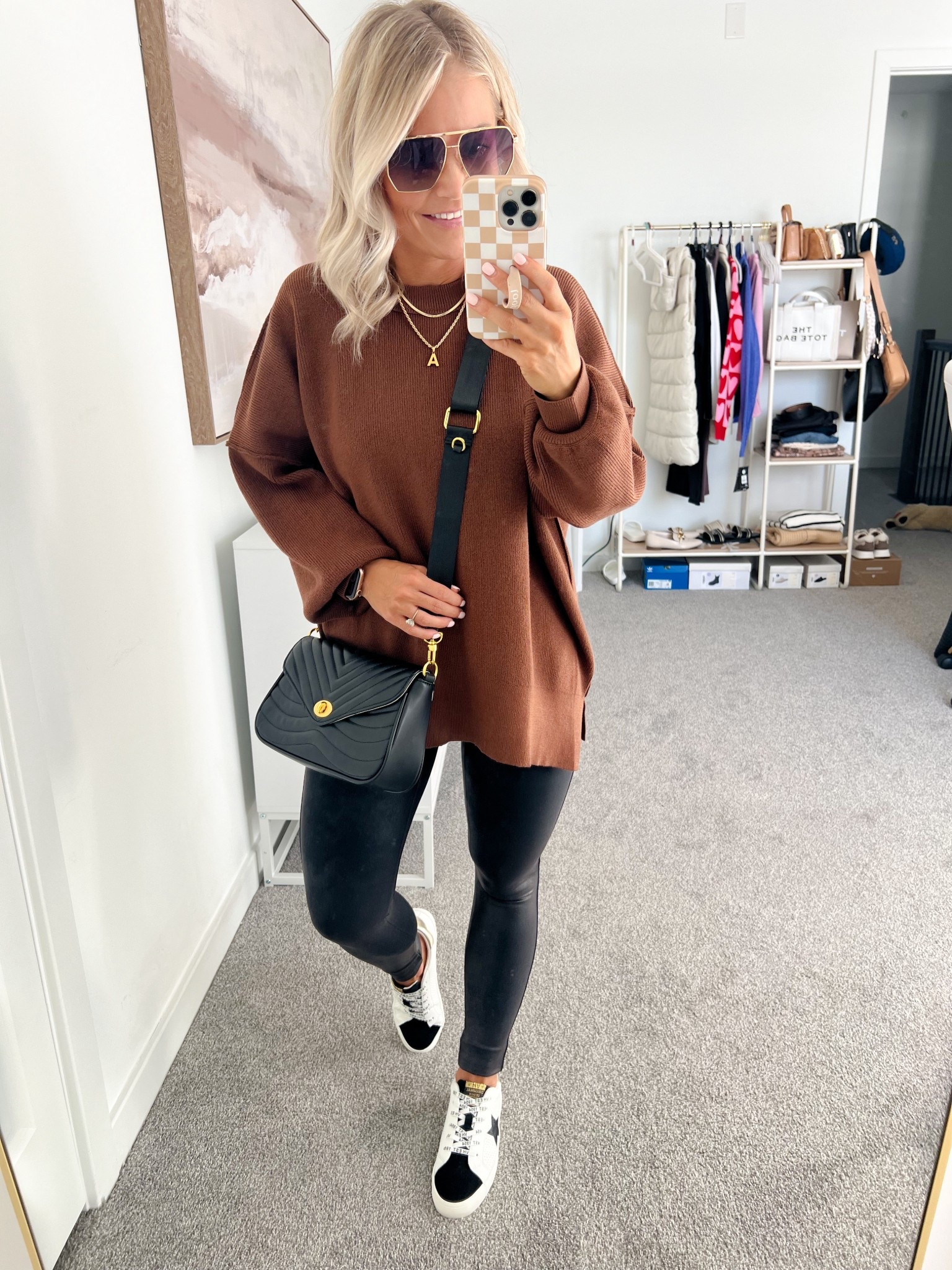 Amazon Winter Outfit Idea🤎
This sweater is one of my favorites and a total FP lookalike for less! And these faux leather leggings you will wear with everything! 
Sweater-light coffee size small
Leggings size smalll


Amazon outfit, winter outfits, casual style. Amazon fashion, Amazon finds, petite fashion, midsize fashion, oversized sweater

#LTKPetite #LTKFindsUnder50 #LTKSeasonal