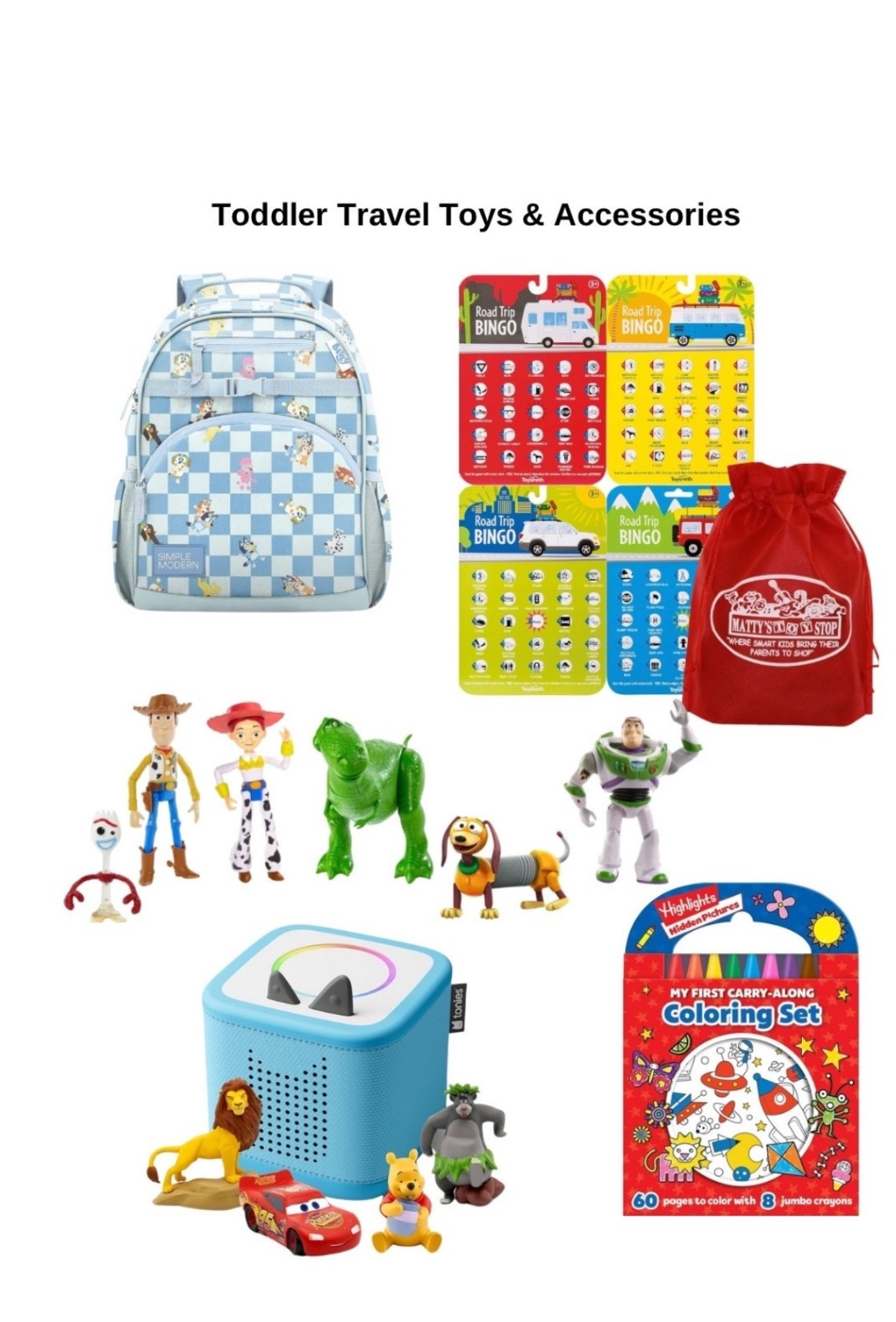 Toddler travel toys and accessories. Travel needs. Traveling with kids. Kids car toys. 

#LTKmomlife #LTKKids #LTKTravel