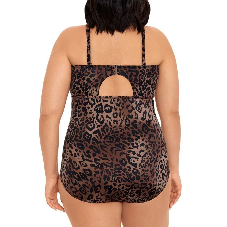 Embrace Your Curves Women's and Women's Plus Daphne Swim 1PC | Walmart (US)