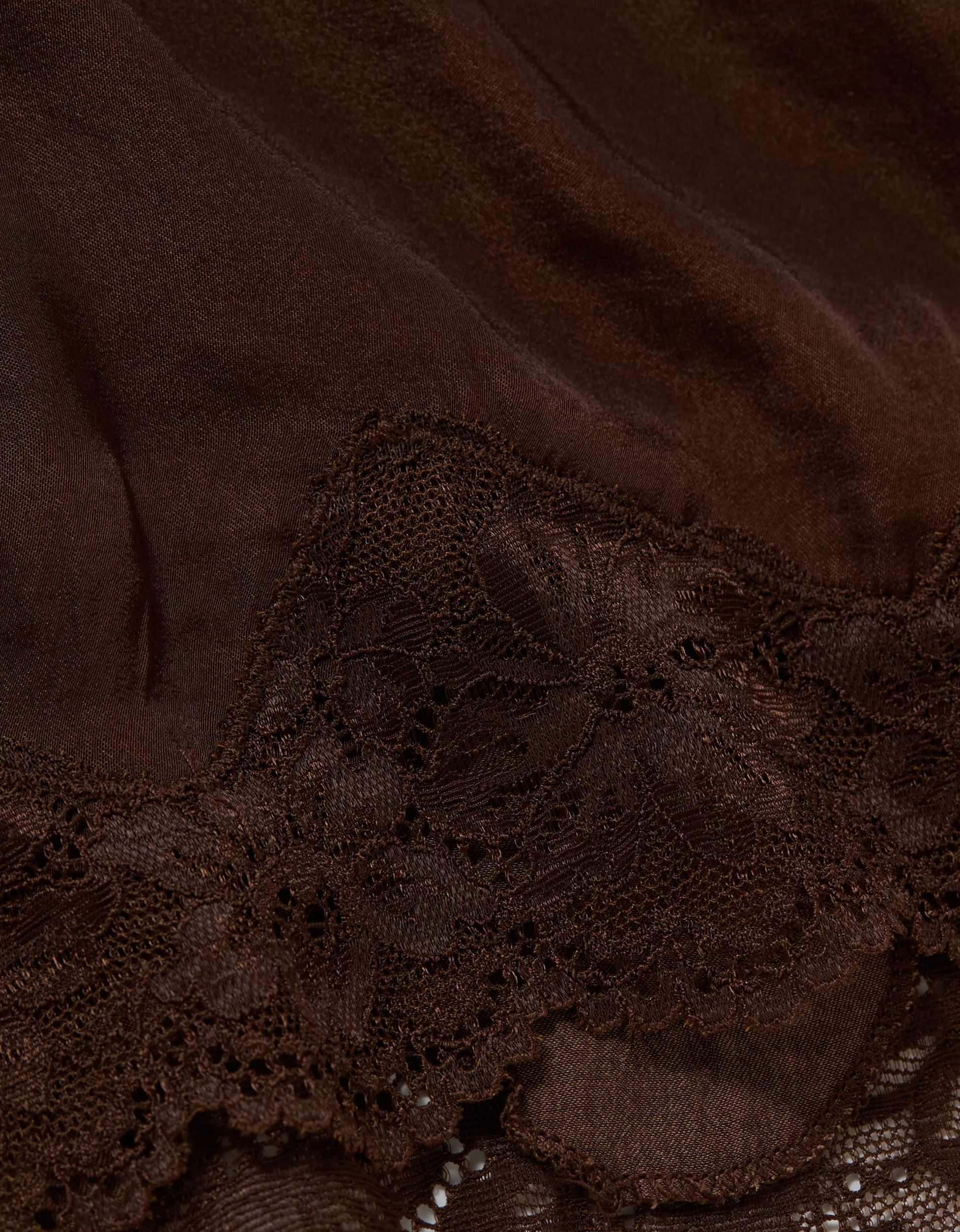 Aerie Night Out Satin Lace Boxer | American Eagle Outfitters (US & CA)